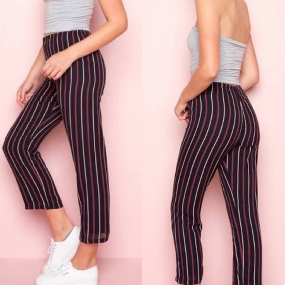 Brandy Melville Striped Disco Pants